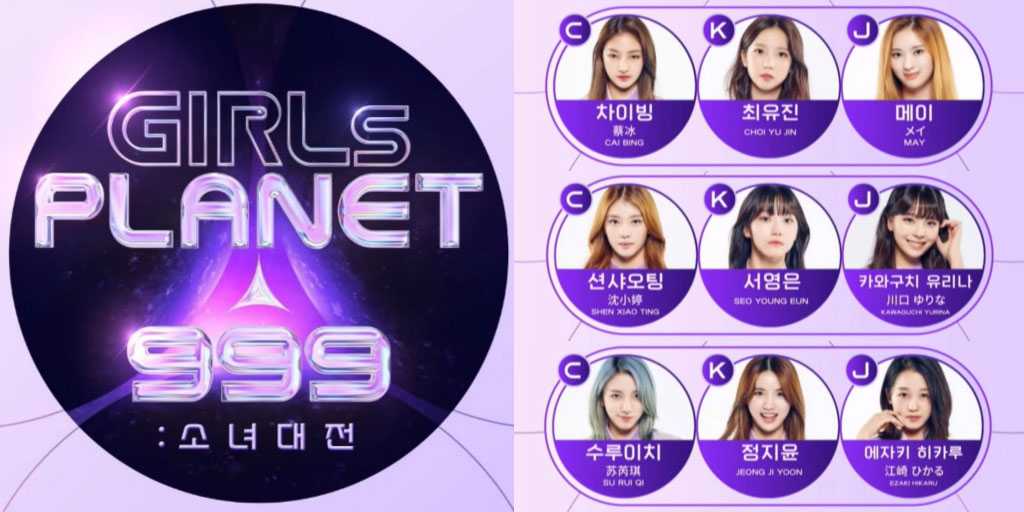 Girl planet 999 ranking